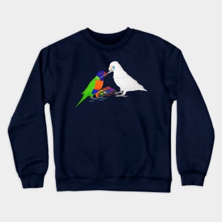 Makeup artist parrot Crewneck Sweatshirt